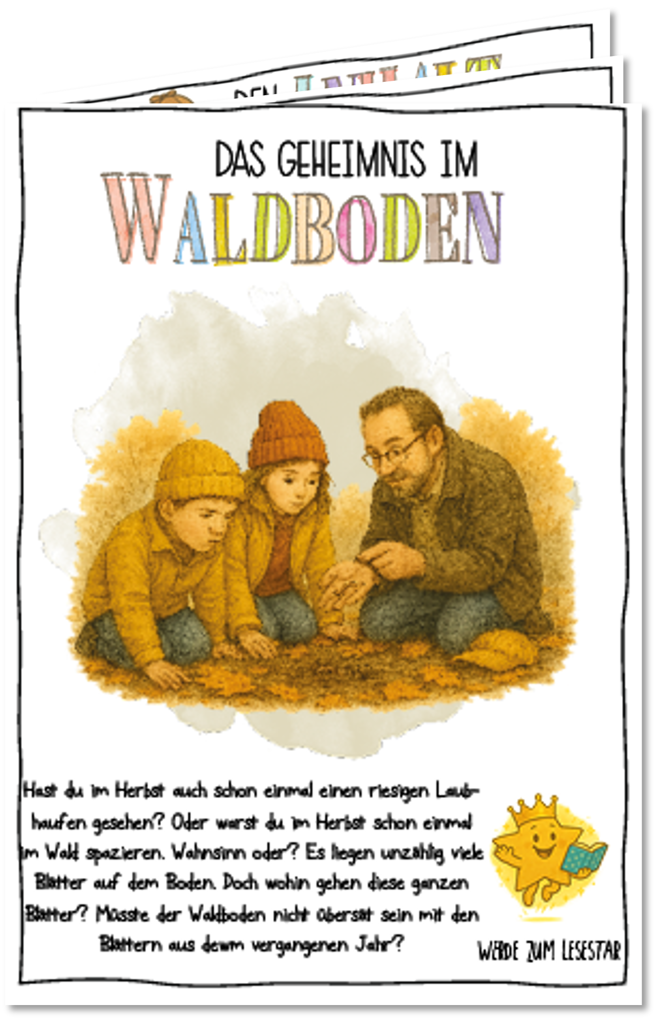 Heftchen Vorderseite