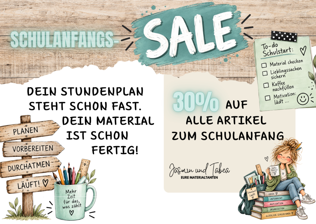 Jasmin und Tabea Eure Materialtanten